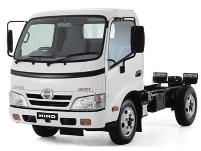 Xe tải thùng Hino 300 series 5.2 tấn