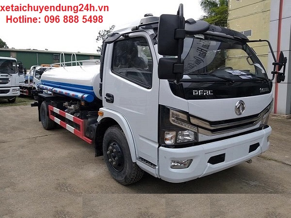 xe xitec phun nước tưới đường 5 khối Dongfeng nhập khẩu